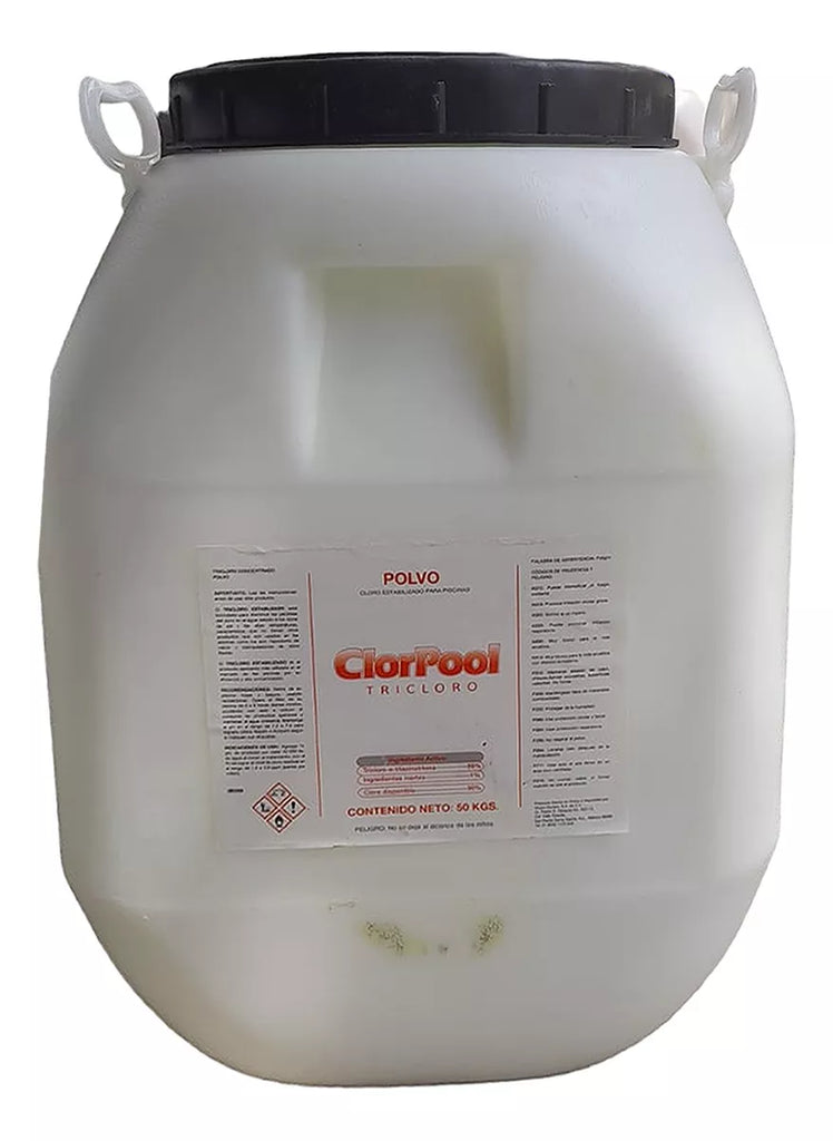 Tricloro En Polvo Alta Concentra 50 Kg Clorpool