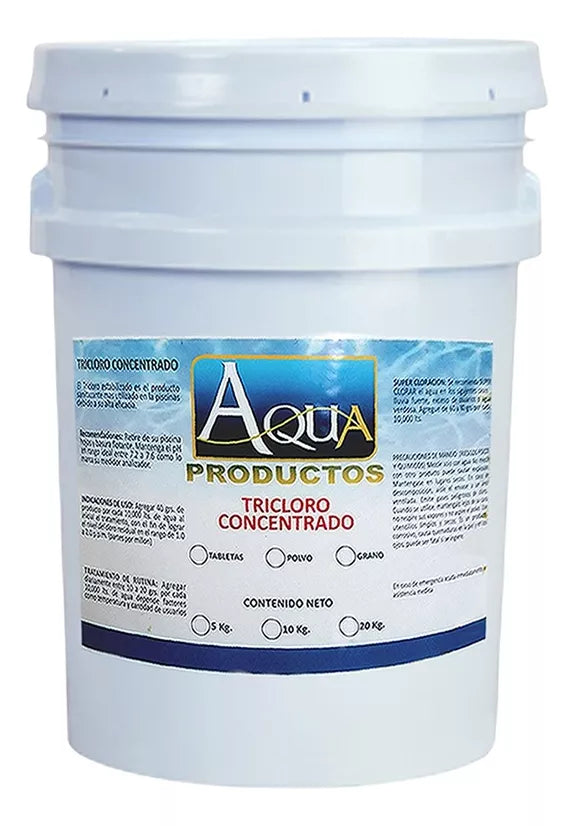 Tricloro En Polvo Para Alberca 20 Kg