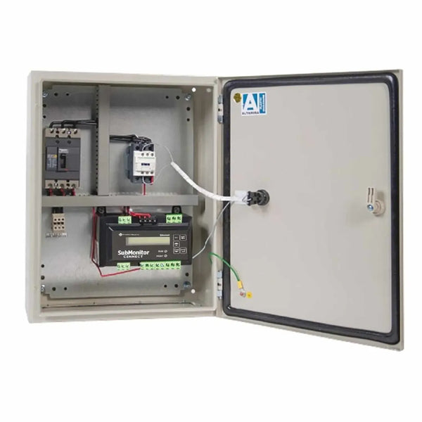 Arrancador a tensión plena con interruptor termomagnético y SUBMONITOR ALTAMIRA ATPIT/SUBM