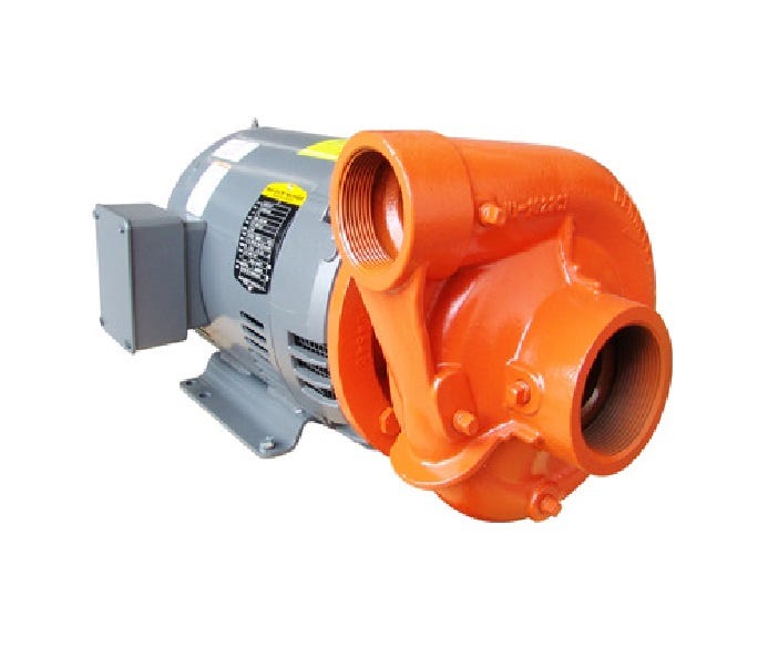 MOTOBOMBA DE RIEGO AGRICOLA BERKELEY B2 1/2TPMS 15HP 3600RPM 2.5X3NPT 3F ODP