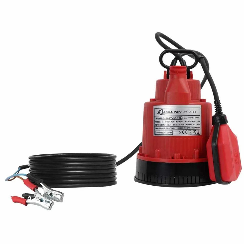 Motobomba sumergible para achique AQUA PAK BATTY