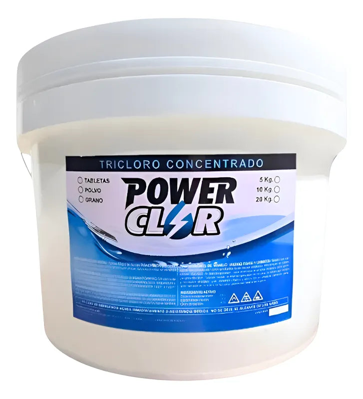 Tricloro Tableta 1" Powerclor 5 Kg