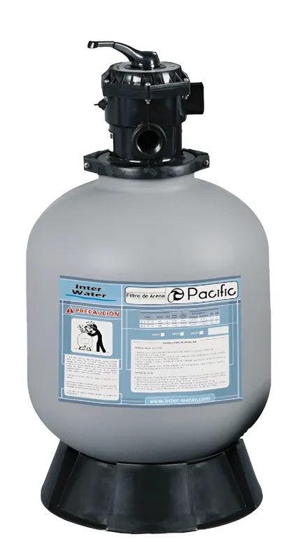 Filtro Pacific 14" Válvula 6 Pasos Alberca
