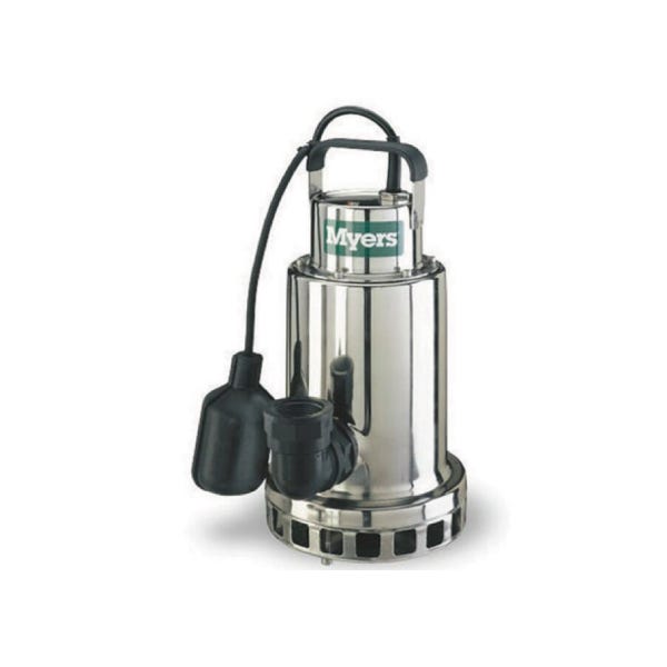 BOMBA PARA DESAGÜE INOX MYERS 0.5 HP 115V AUTOMÁTICA 1.25