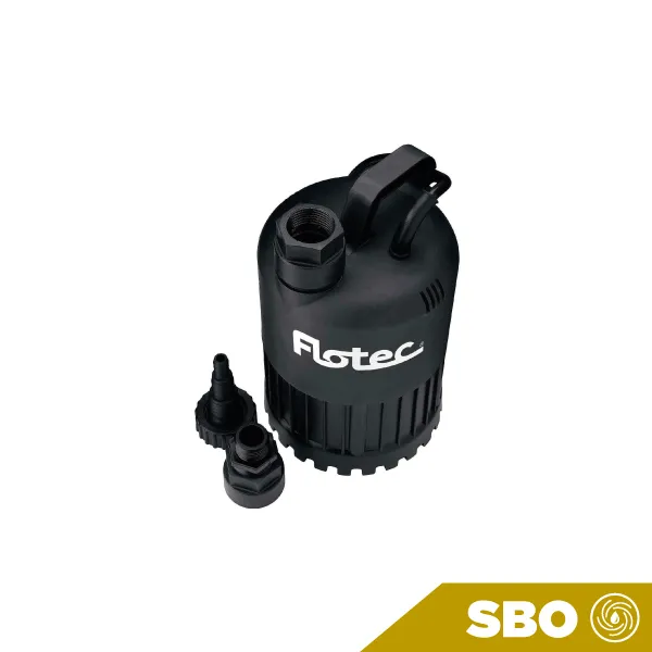BOMBA PARA DESAGÜE FLOTEC USO CONTINUO 4/10 HP 115V MANUAL 1.25" DESC