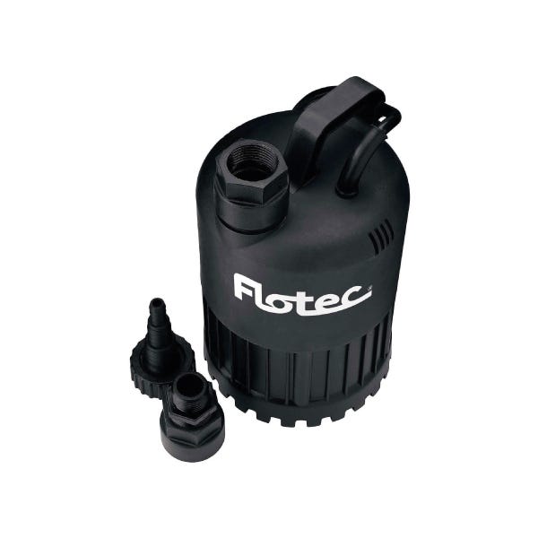BOMBA PARA DESAGÜE FLOTEC USO CONTINUO 4/10 HP 115V MANUAL 1.25
