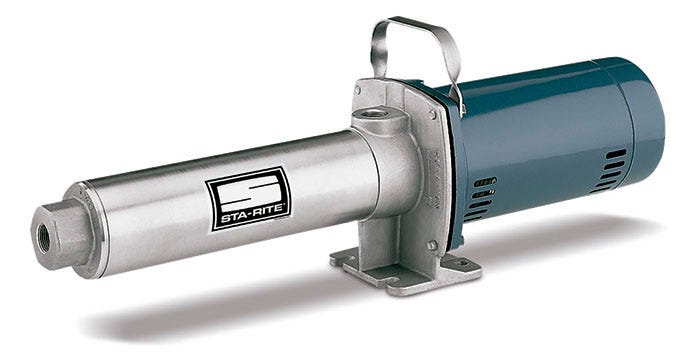 BOMBA BOOSTER STA-RITE 7GPM 0.5 HP 9 ETAPAS 1/60/115-230V FO.FO.