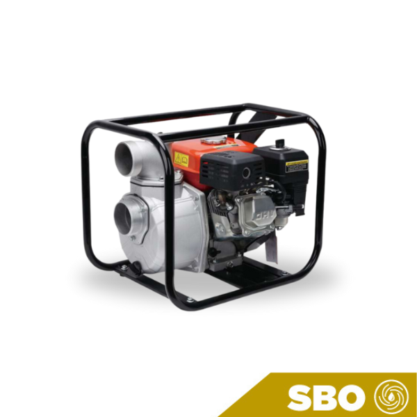 MOTOBOMBA A GASOLINA LEO 6.5HP 2X2 ALUMINIO 4 TIEMPOS