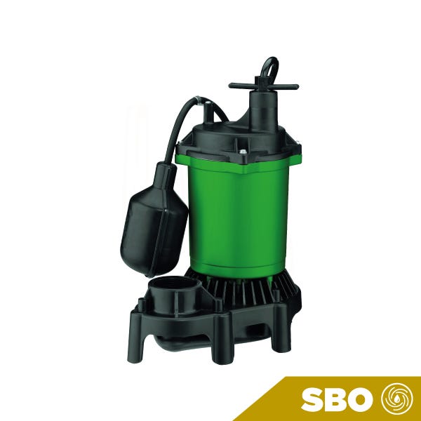 BOMBA PARA DESAGUE MYERS 1/3 HP 115V AUTOMATICA 1.5" DESC.