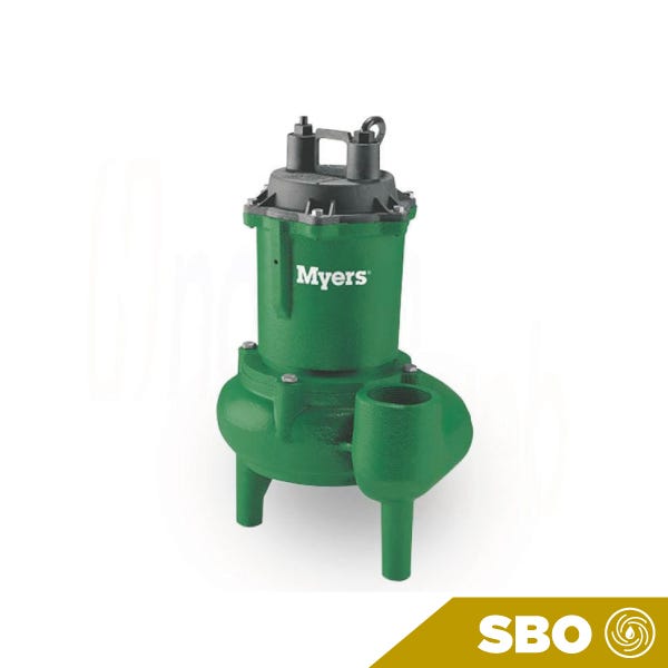 BOMBA PARA DRENAJE MYERS 0.5 HP ALTA CARGA 115V AUTOMÁTICA 2" DESC