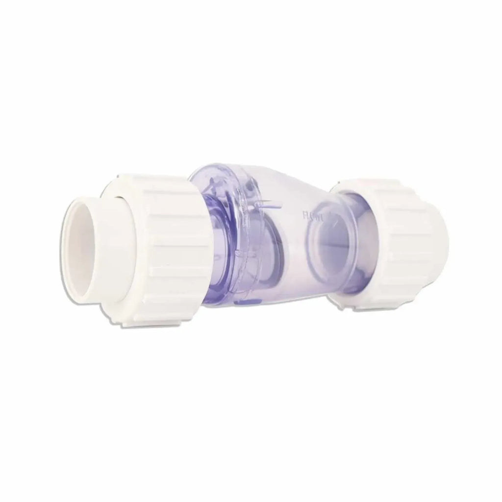 Válvula check transparente PANDA POOL PRODUCTS Accesorios para piscina