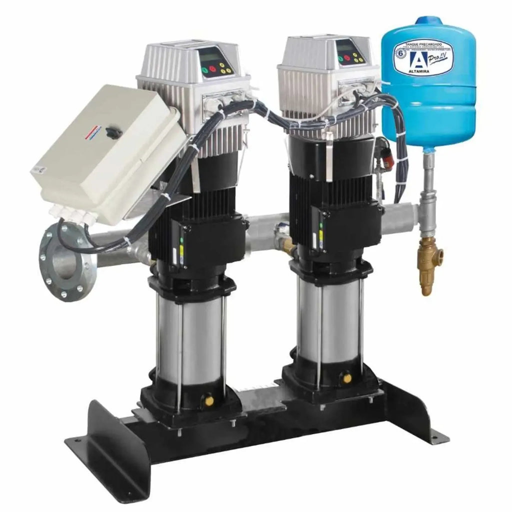 Presurizador múltiple de presión constante HIDROCONTROL Dúplex con bombas JOB y F-DRIVE
