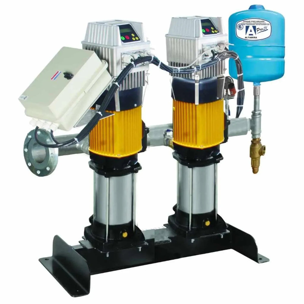 Presurizador múltiple de presión constante HIDROCONTROL Dúplex con bombas MULTI y F-DRIVE