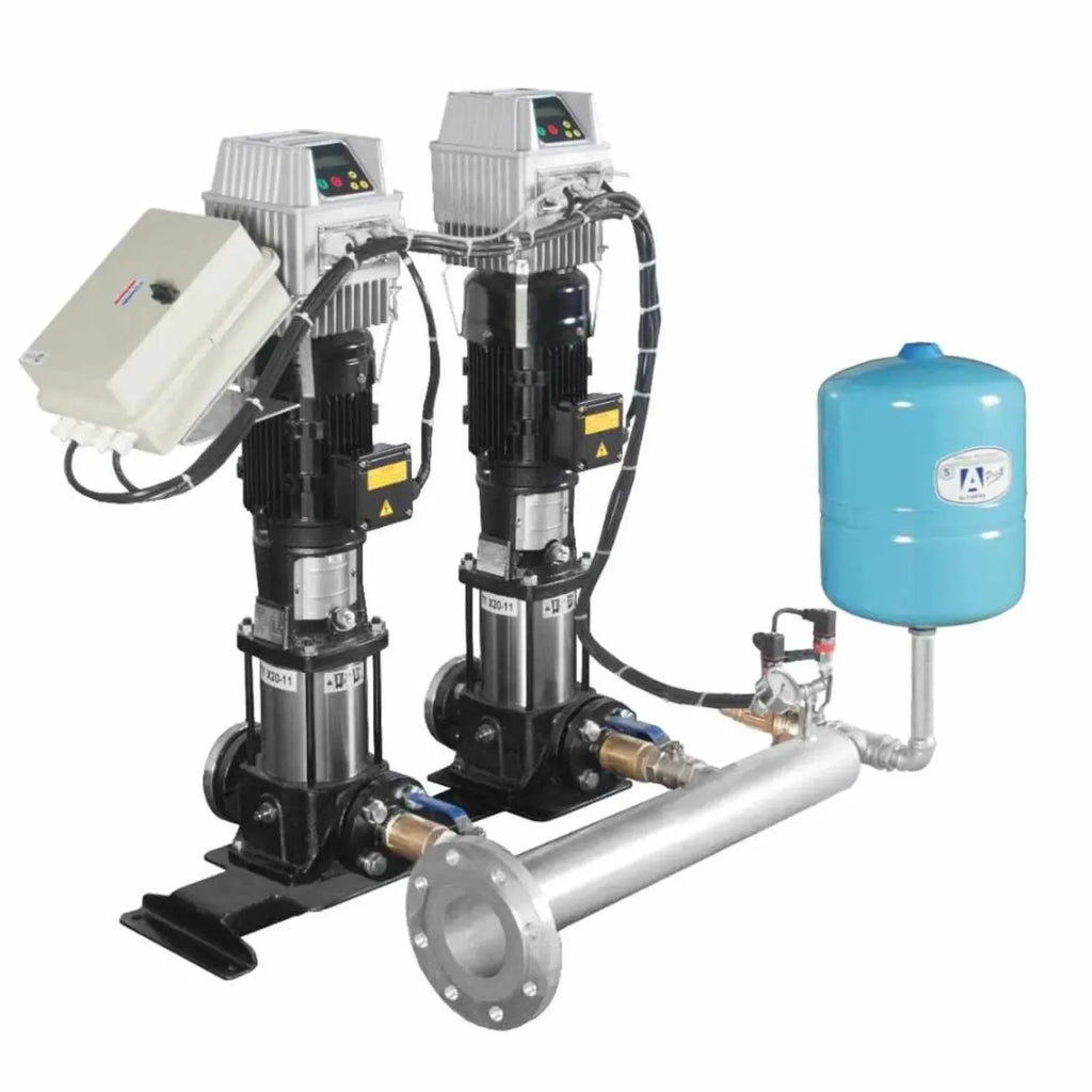 Presurizador múltiple de presión constante HIDROCONTROL Dúplex con bombas TX y F-DRIVE