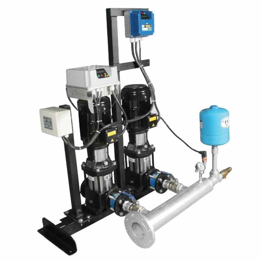 Presurizador múltiple de presión constante HIDROCONTROL Dúplex con bombas TX, F-DRIVE y PROCONTROL