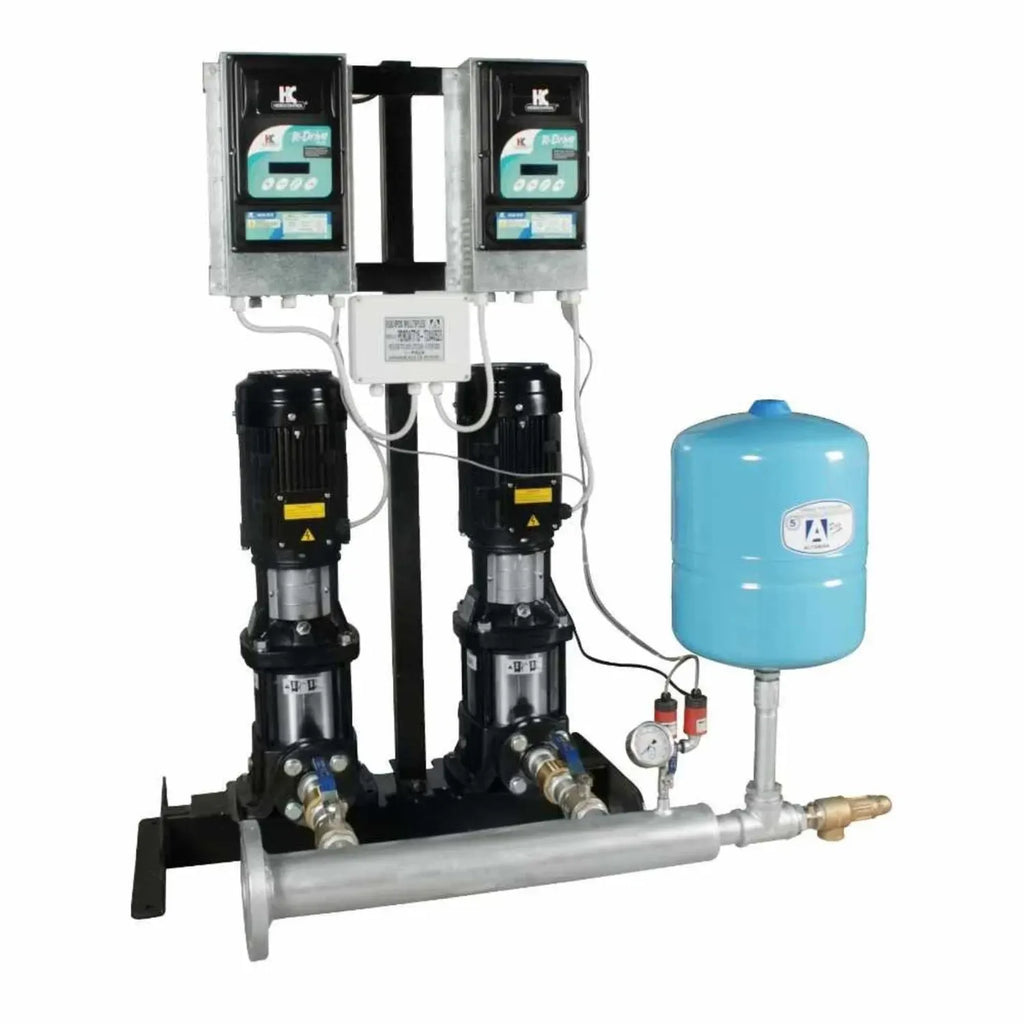 Presurizador múltiple de presión constante HIDROCONTROL Dúplex con bombas TX y R-DRIVE