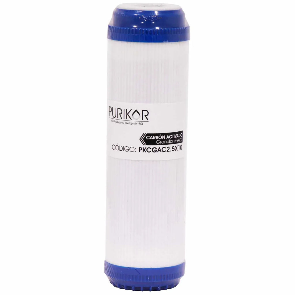 Filtro cartucho de carbón activado granular (GAC) PURIKOR Filtros cartucho de carbón activado