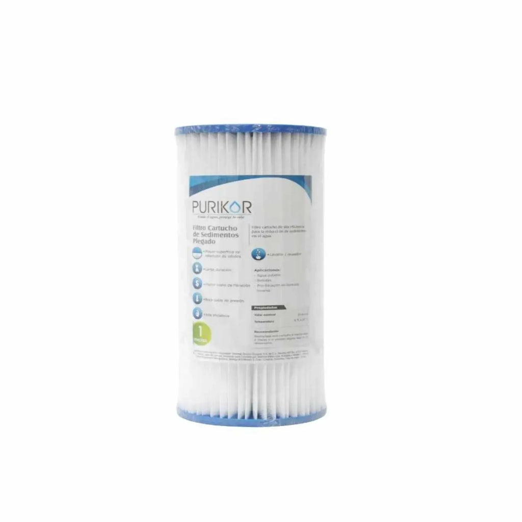 Filtro de cartucho plegable (PL) PURIKOR Filtros cartucho plegable para sedimentos
