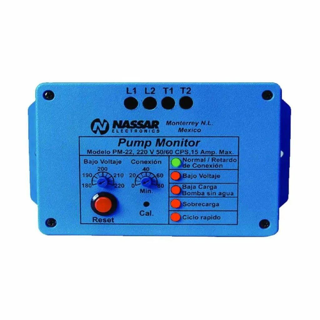 Protección eléctrica para motor monofásico PUMP MONITOR