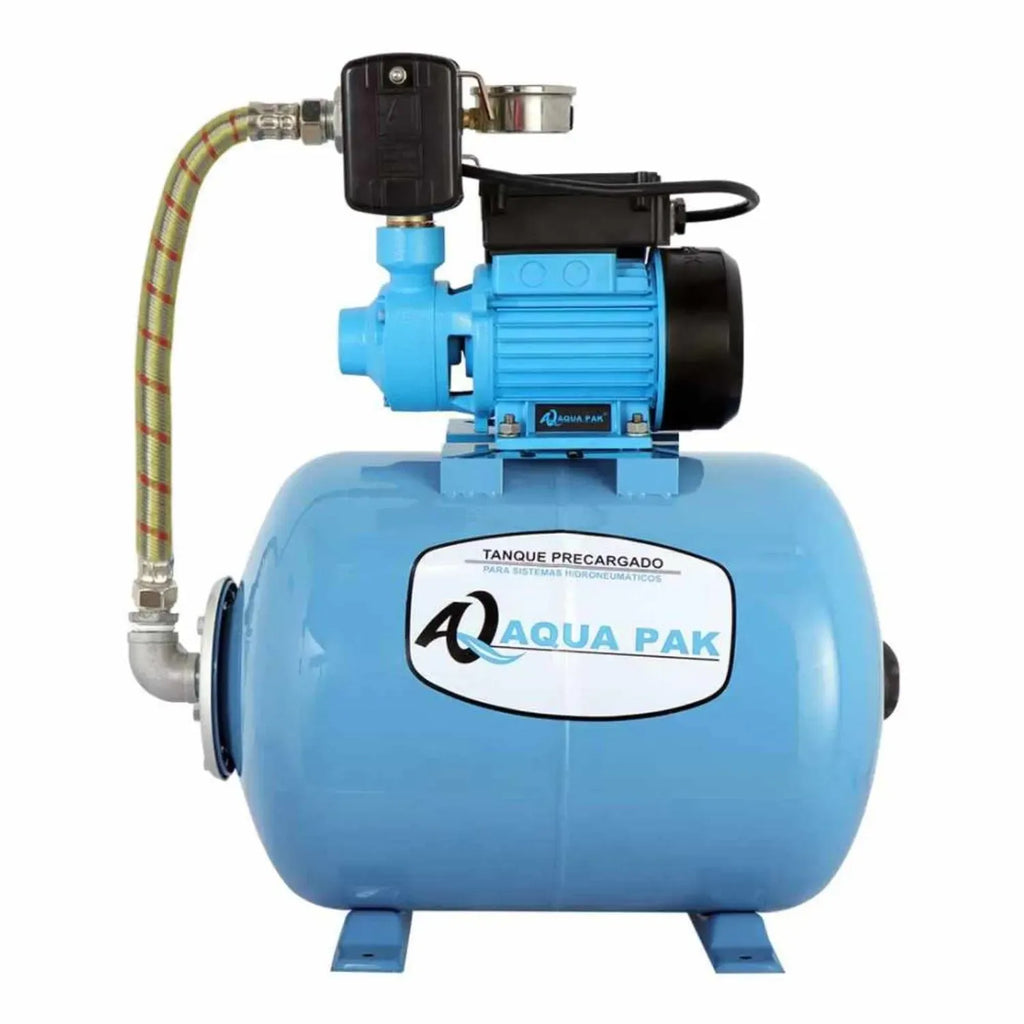 Presurizador individual de velocidad constante AQUA PAK Bomba AQUA PAK con tanque AQ horizontal membrana