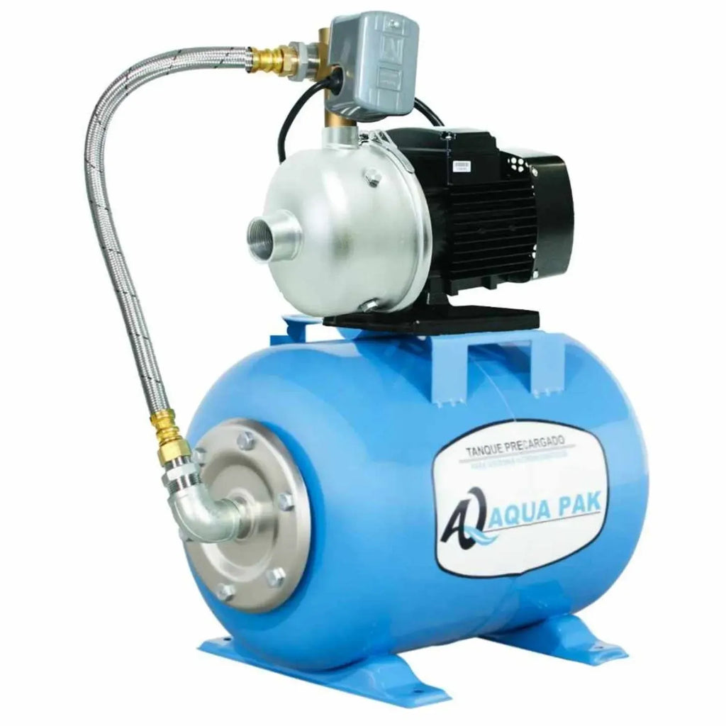 Presurizador individual de velocidad constante ALTAMIRA Bomba ALTAMIRA con tanque AQ horizontal membrana