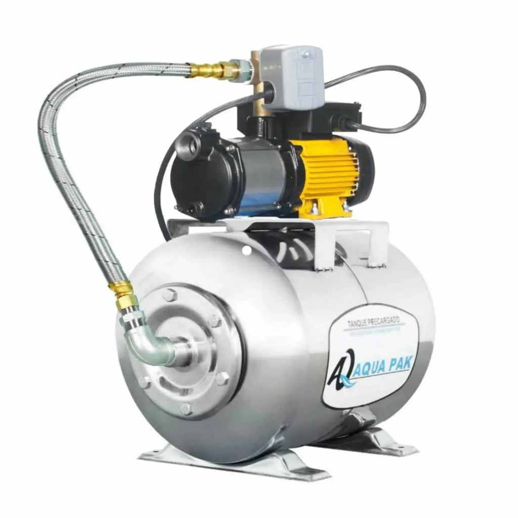 Presurizador individual de velocidad constante ALTAMIRA Bomba ESPA con tanque AQ horizontal membrana