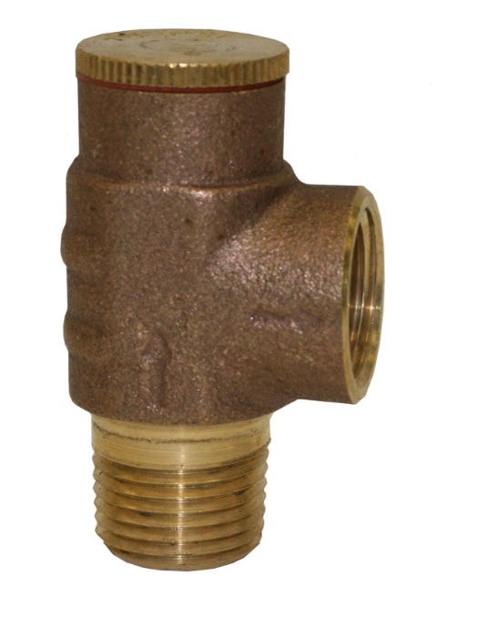 VÁLVULA DE ALIVIO DE PRESIÓN A 75PSI 1/2"