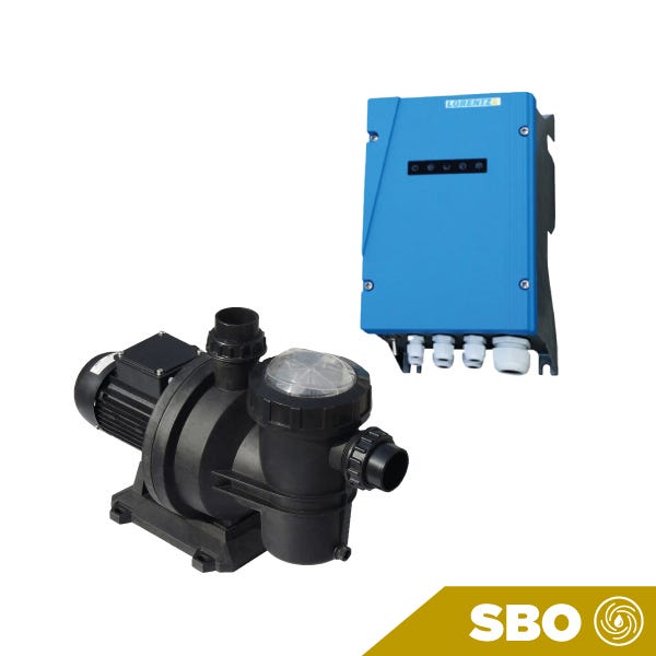 MOTOBOMBA LORENTZ ECDRIVE 1800-CS-37 MOTOR DC 1.7KW Y BOMBA CENTRIFUGA CON TRAMPA