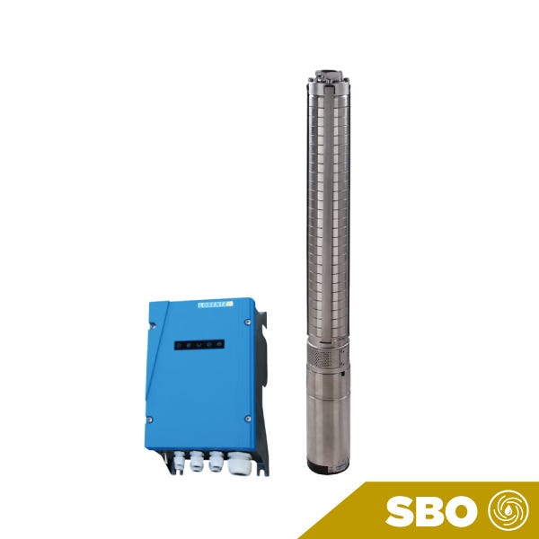UNIDAD DE BOMBEO SUMERGIBLE LORENTZ ECDRIVE 4000-C MOTOR DC 4KW Y BOMBA RADIAL 25 ETAPAS