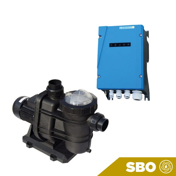 MOTOBOMBA LORENTZ ECDRIVE 600-CS-17 MOTOR DC 0.7KW Y BOMBA CENTRIFUGA CON TRAMPA
