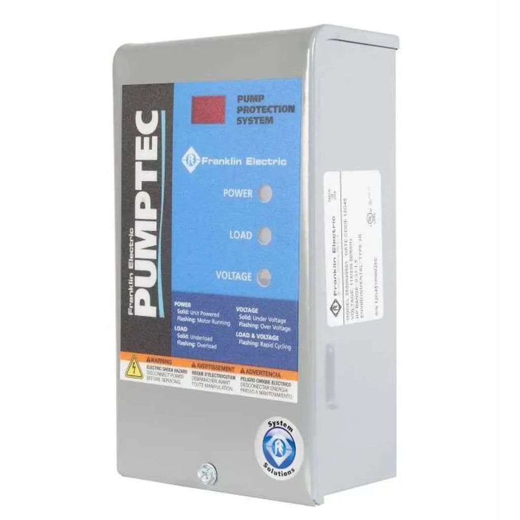 Protección eléctrica para motor monofásico FRANKLIN ELECTRIC PUMPTEC