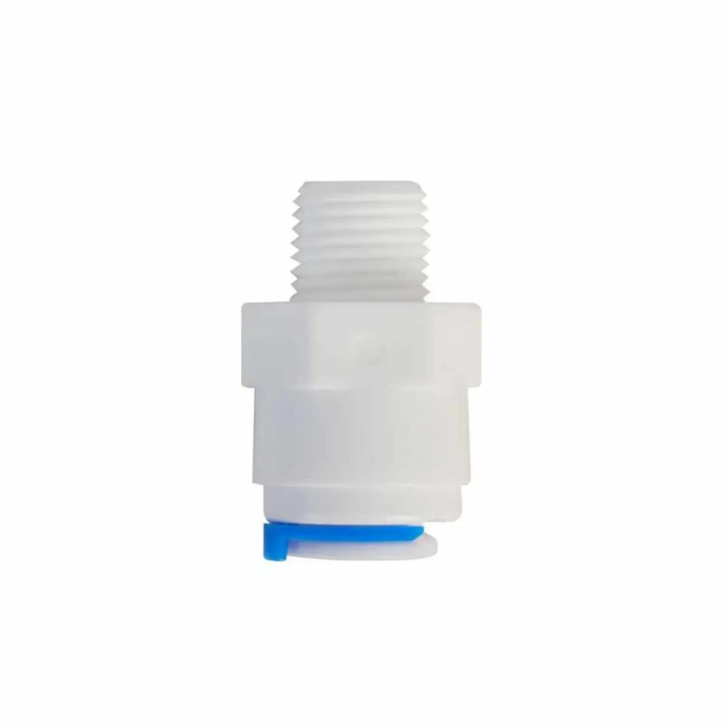 Adaptador recto (RM1/4", T3/8") para ÓSMOSIS INVERSA 400GPD PURIKOR SISTEMA DE ÓSMOSIS INVERSA