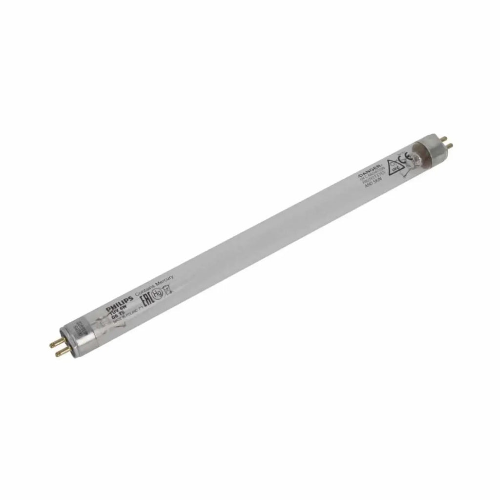 Lámpara ultra violeta de 6 watts para ÓSMOSIS, ULTRAFILTRACIÓN y FILTRACIÓN BÁSICA PURIKOR SISTEMA DE FILTRACIÓN BÁSICA, ULTRAFILTRACIÓN Y ÓSMOSIS INVERSA