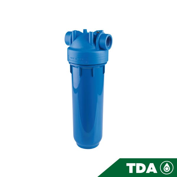 PORTAFILTRO AZUL DP 10 MONO 1/4" NPT IN AB