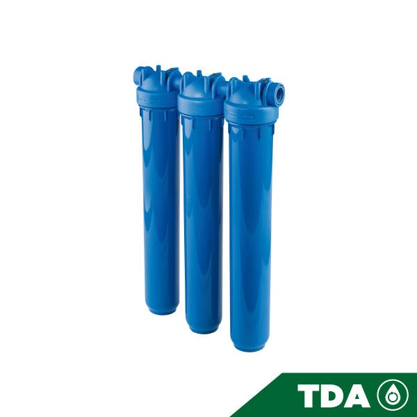 PORTAFILTRO TRIO AZUL DP 20 TRIO 3/4" NPT IN AB