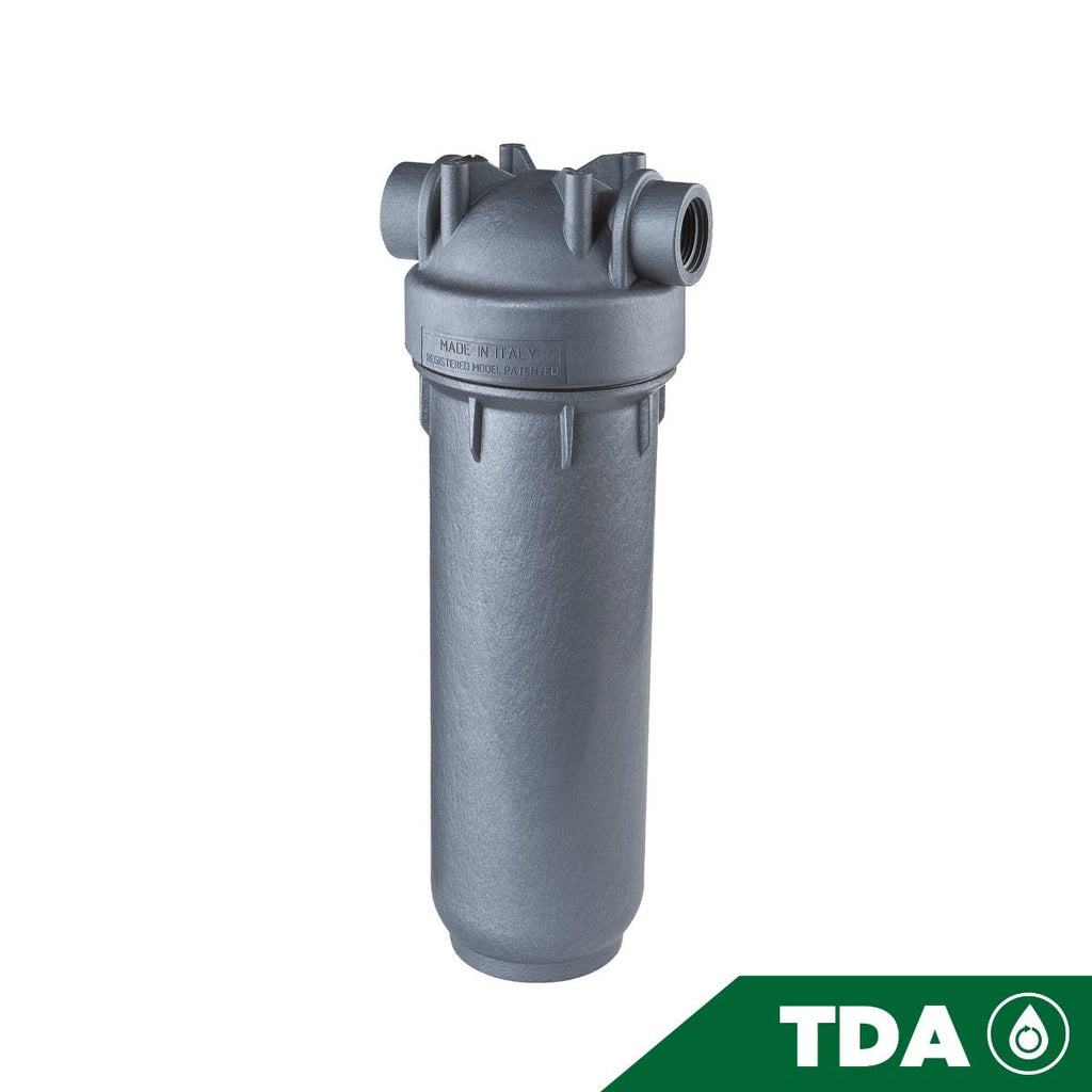 PORTAFILTRO GRIS DP 10 MONO 1/2" NPT IN SANIC BG