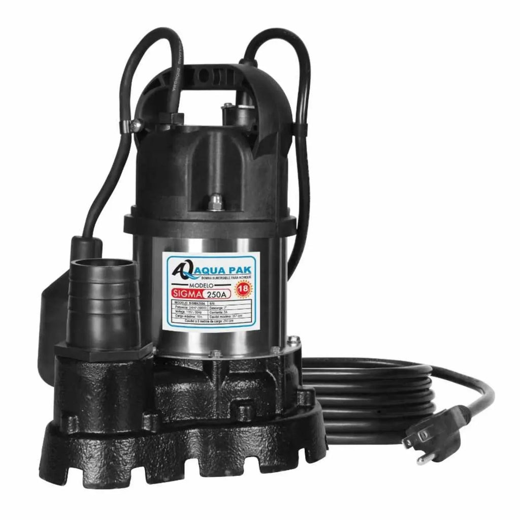 Motobomba sumergible para achique AQUA PAK SIGMA