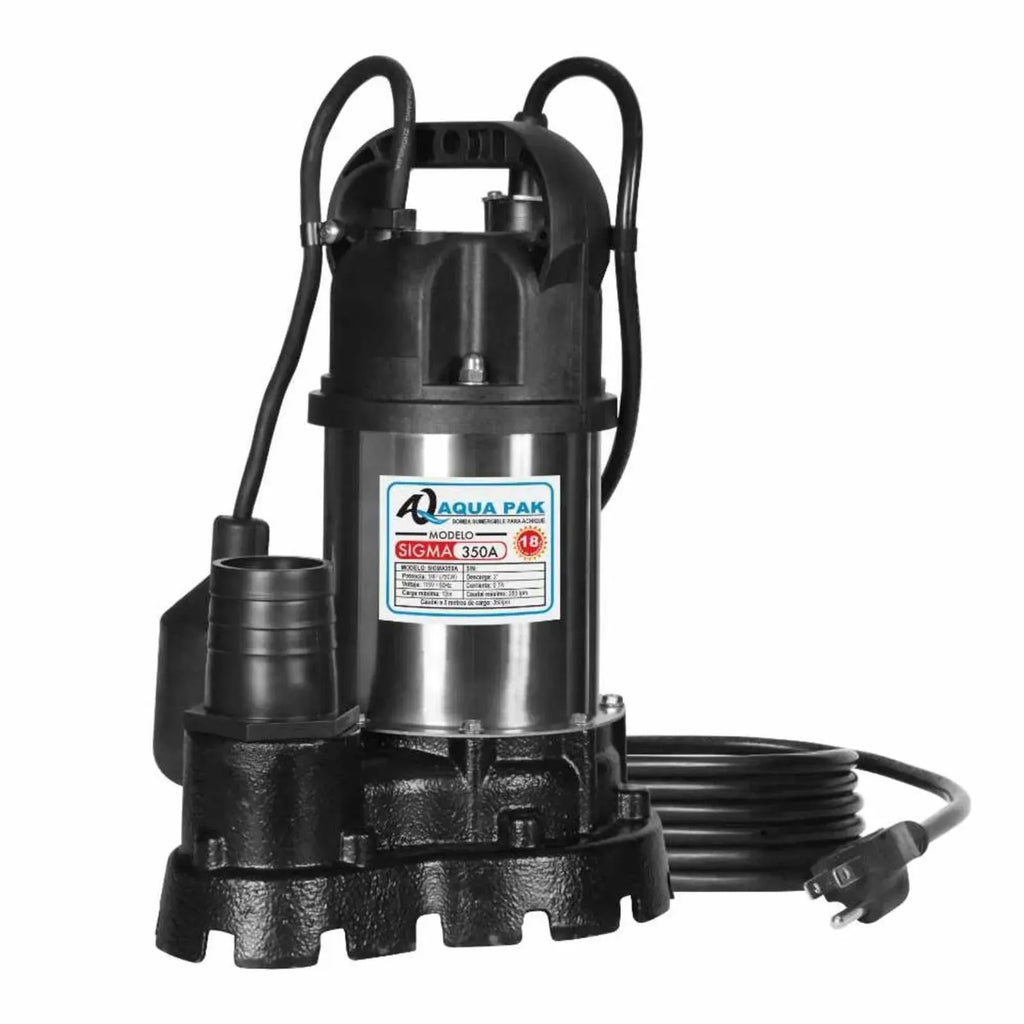 Motobomba sumergible para achique AQUA PAK SIGMA