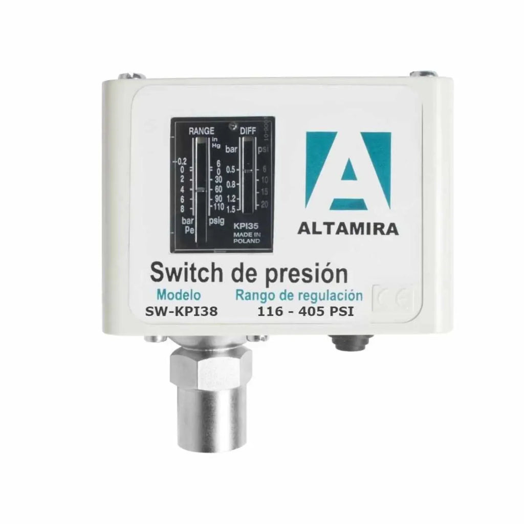 Interruptor de presión para trabajo pesado ALTAMIRA KPI