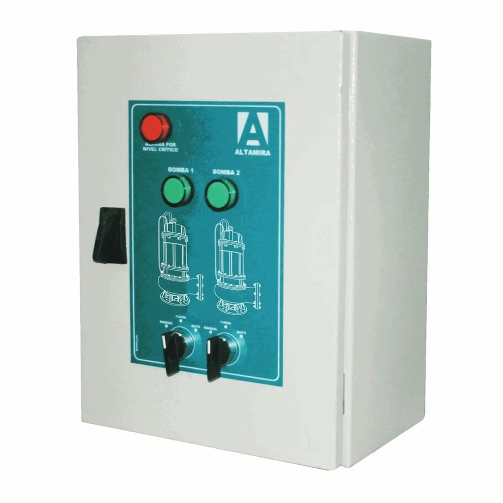 Tablero dúplex alternador-simultaneador para sistema cárcamo ALTAMIRA TASA2 C-DST